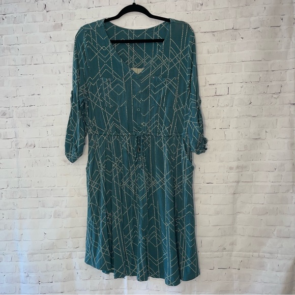 Torrid Super Soft Knits Geometric Dress - Picture 1 of 6